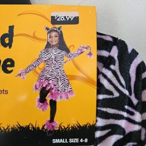 New Kids Leopard Costume Sz 4-8